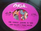 Northern Soul Floor Filler 45 Larry Williams & Johnny Watson Find Yourself HEAR