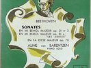 FALP 192 ALINE VAN BARENTZEN piano solo BEETHOVEN sonates 12