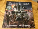 Iron Maiden 2x LP A matter of life and death Picture discs UNPLAYED EMI Press