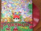 Pokemon Red V Blue Clear Red Colored Vinyl Record LP Soundtrack Unofficial