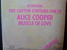 Alice Cooper Muscle of Love LP 1974 Insert Green Label Venezuelan Press Warner
