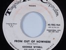 Northern Soul 45 GEORGE WYDELL From Out Of Nowhere TANGERINE HEAR