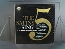 THE 5 SATINS Sing LP Ember Records 1957 Rare Doo-Wop Vinyl FIVE