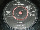 BEATLES : If I fell / Tell me why - Orig 1965 export 7