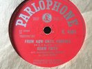Adam Faith From Now Until Forever 78 Rpm R 4591 In Ex Con .