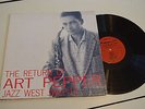 Art Pepper Return of EX Jazz West lp JWLP 10 DG Jack Sheldon