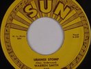 WARREN SMITH: Ubangi Stomp USA SUN 250 Rockabilly Clean Labels VG+ 45 HEAR