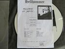 HELLHAMMER TRIUMPH OF DEATH pic disc LIMITED EDITION 333 COPIES