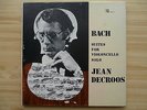 CRI 180460/1/2 Jean Decroos Bach 6 Suites for Solo Cello 3 lp NM Private Edition