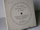 MOZART SONATES PIANO ET VIOLON Boskovsky Kraus discophiles français DF 123-124