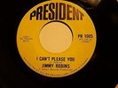 Insanely Rare Canada Northern Soul 45 Jimmy Robins I Can't Please You Pristine