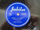 The Orioles HAPPY GO LUCKY BLUES Jubilee #5055 R&B 78 rpm JUKEBOX Record