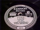 EDISON 10 In. RECORD/DISC # 51378 GEORGIA MELODIANS HARRY RADERMAN'S DANCE ORCH.