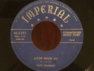Fats Domino - Poor Poor Me * Imperial R&B Blues 45 EX