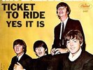 Beatles - Ticket To Ride / Yes It Is - Picture Sleeve - 7