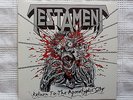 Testament - Return To The Apocalyptic City 1993 Black Vinyl  Metallica Anthrax