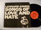 LEONARD COHEN SONGS OF LOVE AND HATE LP