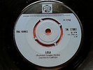 THE KINKS-LOLA/BERKELEY MEWS UK 7'' 1970 EX PYE RECORDS COMPANY SLEEVE