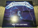 METALLICA - RIDE THE LIGHTNING LP 2014 BLACKENED RECORDINGS NEVER PLAYED PUPPETS