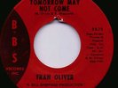 60s CHICAGO NORTHERN SOUL FRAN OLIVER WON'T GET AWAY + TOMORROW MAY NOT BBS ORIG