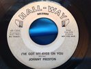 Hear Rare New Breed Rocker 45 : Johnny Preston   I've Got My Eyes On You   1204
