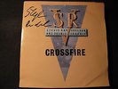 STEVIE RAY VAUGHAN - crossfire / superstition SINGLE 7