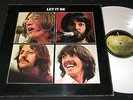 THE BEATLES Let it be / UK white wax LP 1970 EMI APPLE PCS 7096