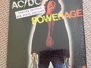 AC/DC Powerage Rare Red Canadian LP 1978
