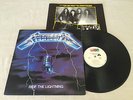 METALLICA RIDE THE LIGHTNING + INNER 1986 WEA AUSTRALIAN PRESS LP