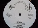 BLISS - Stomp 1981 FUNK BOOGIE - Fos Glo Records Boogie Times Reissue USA 12