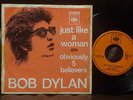 BOB DYLAN just like a woman MONO DUTCH SINGLE picture sleeve 7” 45 PS Holland