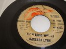 NORTHERN SOUL- BARBARA LYNN- TRIBE 45 RPM- I'M A GOOD WOMAN / RUNNING BACK- HEAR