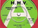 B B KING - THINK IT OVER/ I DON'T WANT YOU CUTTIN' OFF YOUR HAIR HMV demo 1594 M