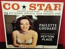 Factory Sealed PAULETTE GODDARD Co-Star Acting Game Records /Script PEYTON PLACE