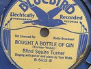 TEDDY DARBY BLIND SQUIRE TURNER BLUEBIRD 5412 BLUES 78 RPM RECORD E-
