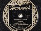 ELGAR'S CREOLE ORCHESTRA  Nightmare/Brotherly Love   ORIG Brunswick 3404 US-1926
