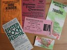 Set3: rare KRAUT ROCK BLUES Konzertkarten - Woodstock Revival 79 - Ihre Kinder-