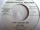 BEN HEWITT   I WANT A NEW GIRL NOW ** Re-issue MERCURY 45 MINT-