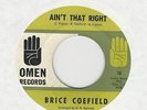 Northern Soul - Brice Coefield - Omen 10 - Ain't That Right /Just One More Night