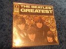 RARE Beat LP,THE BEATLES Greatest SMO 73991,weiÃŸ gold Odeon, TOP
