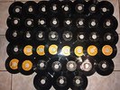 42  ELVIS PRESLEY  45's  RCA BLACK/ORANGE LABELS/ EP's AS IS  PLAY & CRAFTS