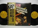 CREEDENCE CLEARWATER REVIVAL Live In Europe JAPAN 2LP 1st Issue w/OBI & Poster