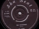 LEE PERRY/SKINHEAD REGGAE/SKA BEAT 45/THE WOODMAN - GIVE ME JUSTICE..RARE