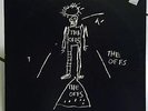 The OFFS First Record - Jean Michele Basquiat LP cover art CD Presents ORIG KBD