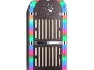 auna Memphis DK Jukebox Bluetooth UKW 2 x AUX LED-lichteffect hout