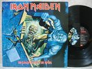 IRON MAIDEN NO PRAYER FOR THE DYING 1990 LP 8TRACK PICTURE & LYRIC W/IN Promo