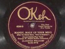 78 RPM -- Clarence Williams' Blue Five (Louis Armstrong), Okeh 40260, E-V+ Jazz