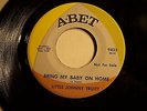 U.S. Northern Soul 45 Little Johnny Truitt Bring My Baby On Home NM Promo Hear
