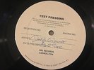 David Gilmour Pink Floyd LP About face white label test pressing CBS Carrollton