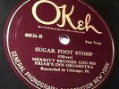 OKeh 40526 Merritt Brunies Friar's Inn Orchestra-Sugar Foot Stomp (Chicago 1925)